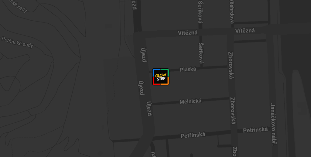 Glowstep mapa